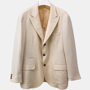 Brunello Cucinelli Men's Woven Cashmere Blazer